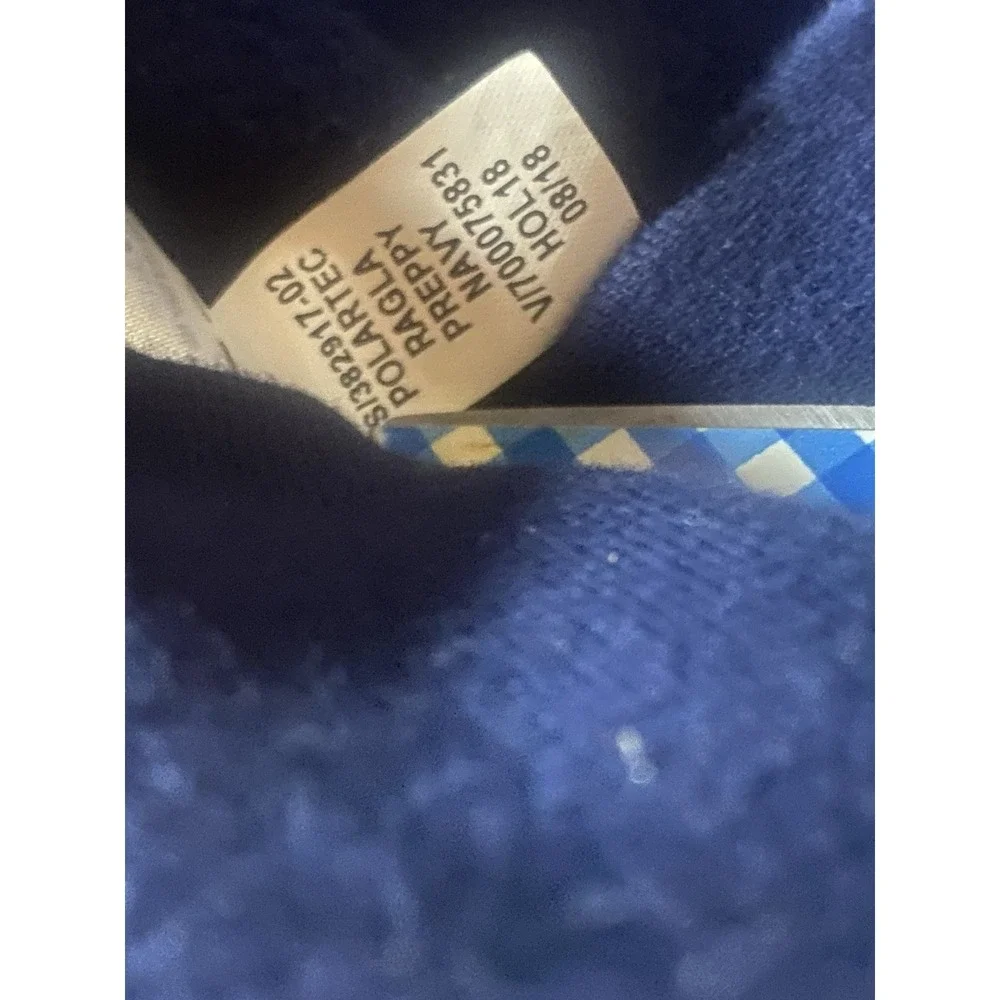 Banana Republic Polartec Fleece Sweatshirt Mens Large Navy Blue Raglan 382917-02